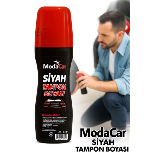 TransForMacion Siyah Tampon Boyası – 75 ml | Solmuş ve Matlaşmış Tamponlar İçin Hızlı Yenileme 422115