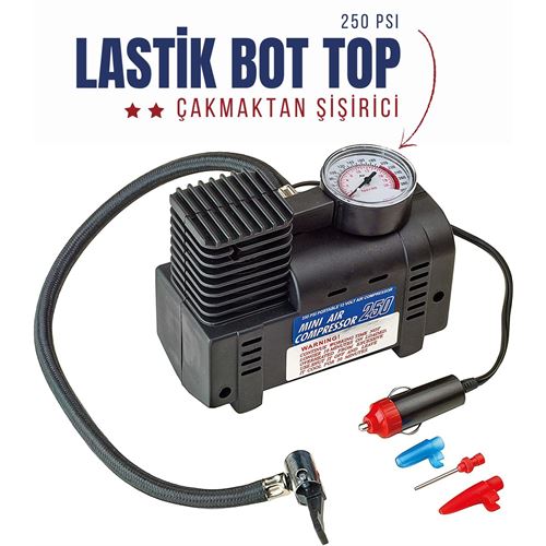 ModaCar Oto Çakmağından Çalışan Lastik Şişirici Kompresör 422181