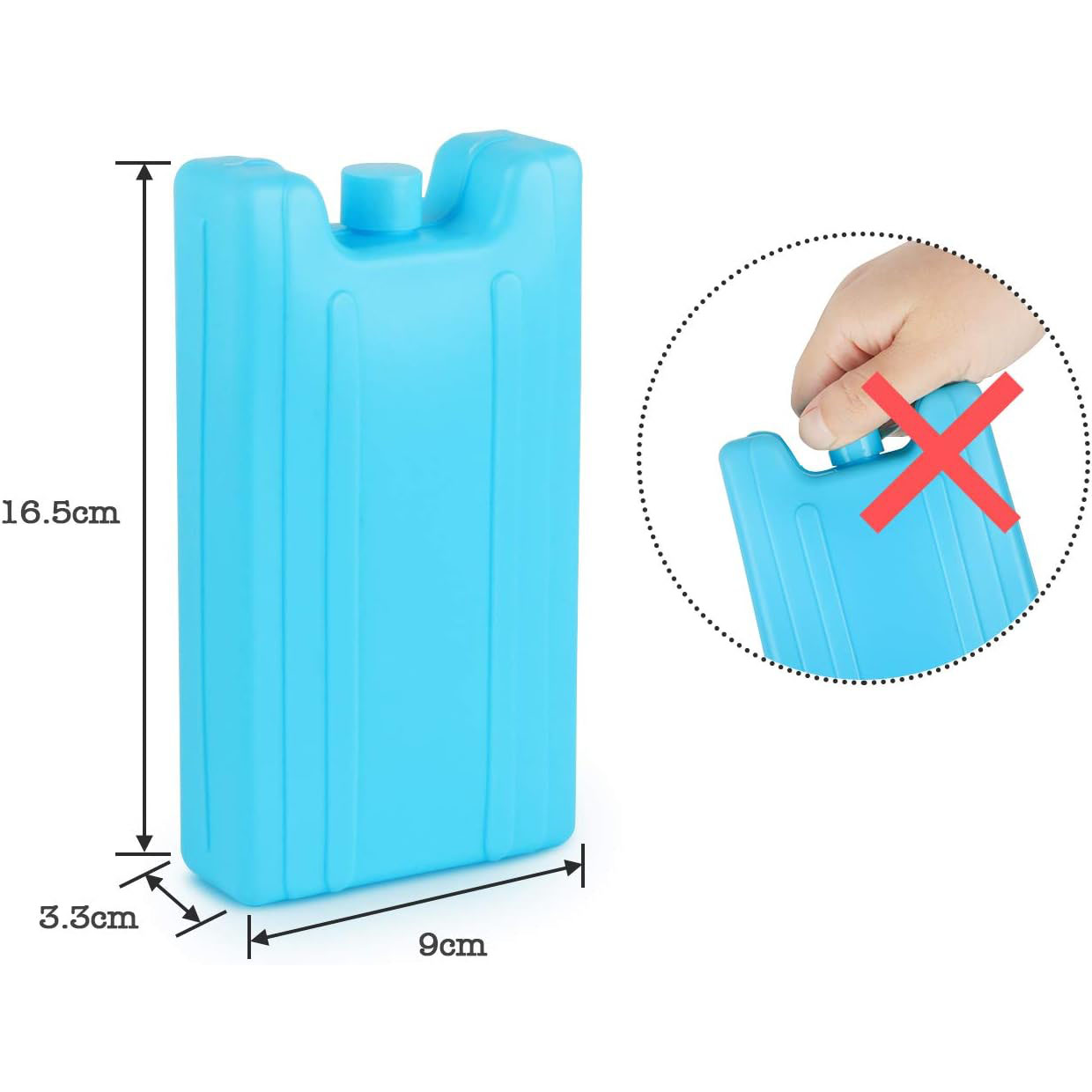 Buz Aküsü Buz Kasedi Soğutucu Kasedi Piknik Kamp Buz Aküsü 2'li 424571