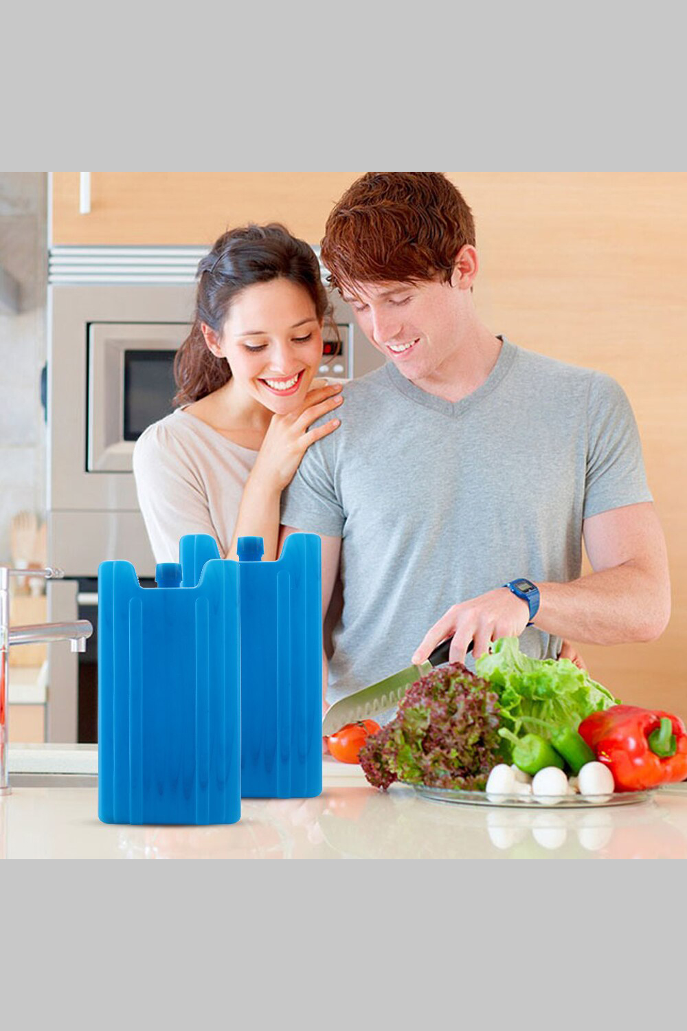 Buz Aküsü Buz Kasedi Soğutucu Kasedi Piknik Kamp Buz Aküsü 2'li 424571