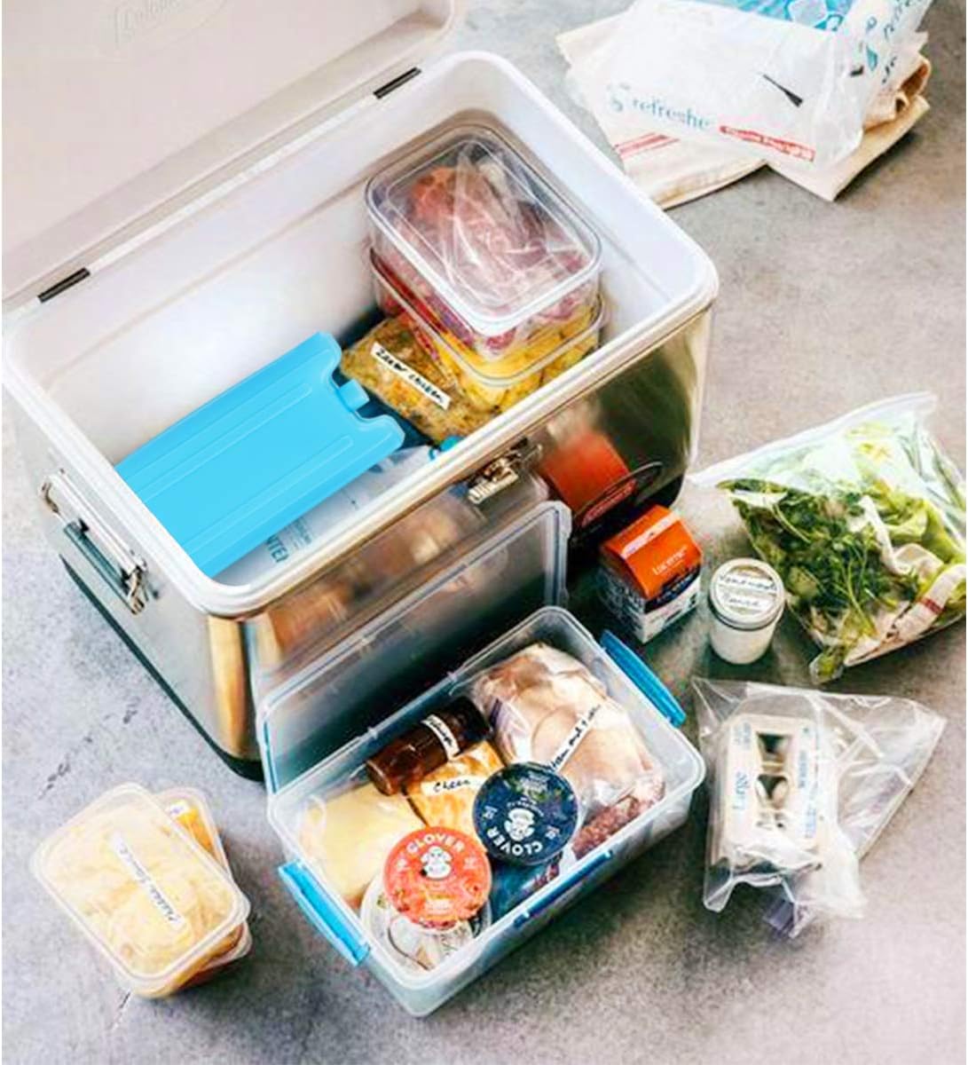 Buz Aküsü Buz Kasedi Soğutucu Kasedi Piknik Kamp Buz Aküsü 2'li 424571