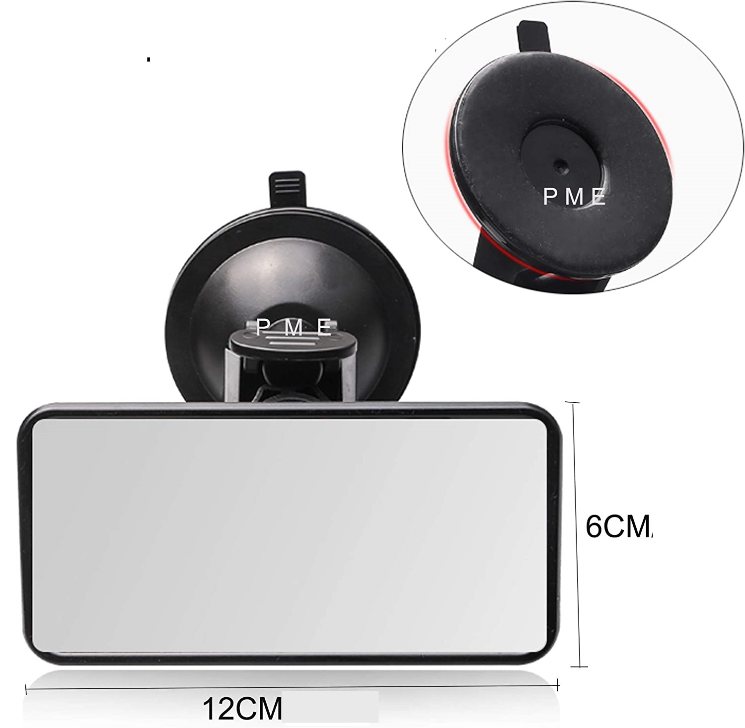 BABYPOINT Ayarlanabilir Bebek Araç Aynası – Güvenli Sürüş İçin Geniş Görüş 428863