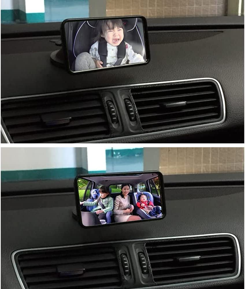 BABYPOINT Ayarlanabilir Bebek Araç Aynası – Güvenli Sürüş İçin Geniş Görüş 428863