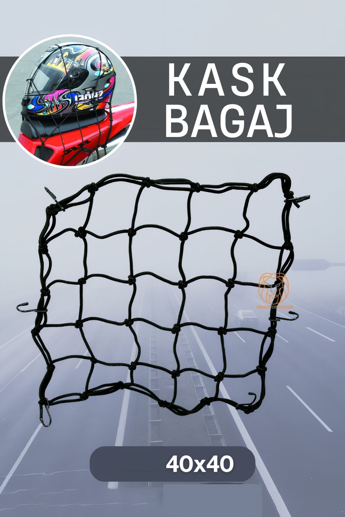 Atv Motorsiklet Bagaj Filesi 422418