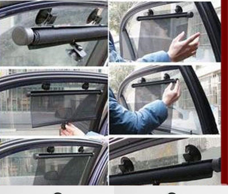 ModaCar 50 Cm Toplanabilir Yan Arka Cam Güneş Perdesi 428880