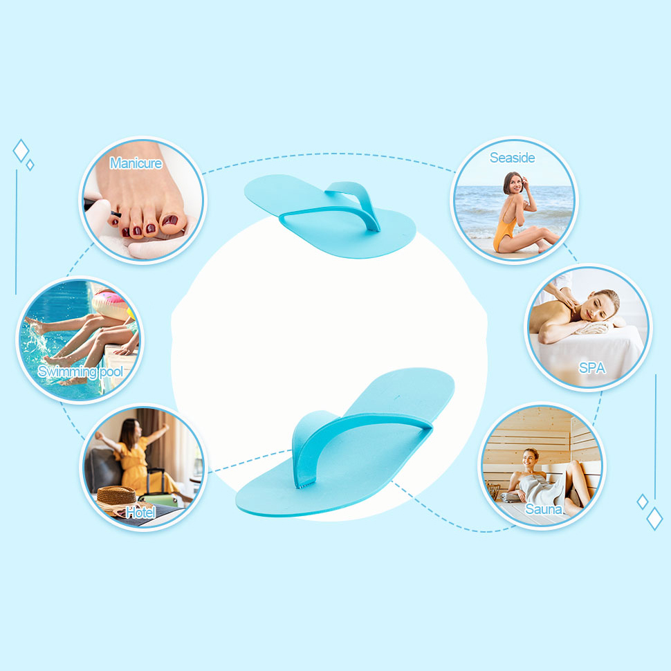 Tek Kullanımlık Pedikür Terliği - Spa Terliği Kullan-at Terlik 50 ÇİFT 714997