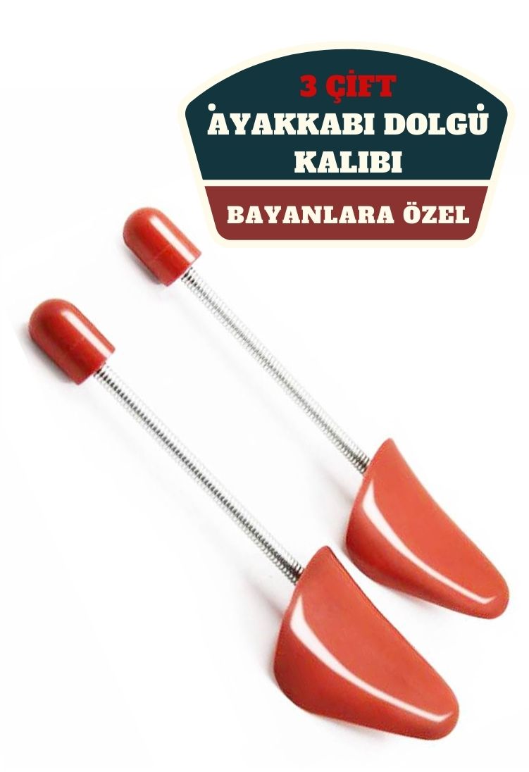 TransForMacion Bayan 36-41 Ayakkabı Dolgu Kalıbı 3 Çift 711526