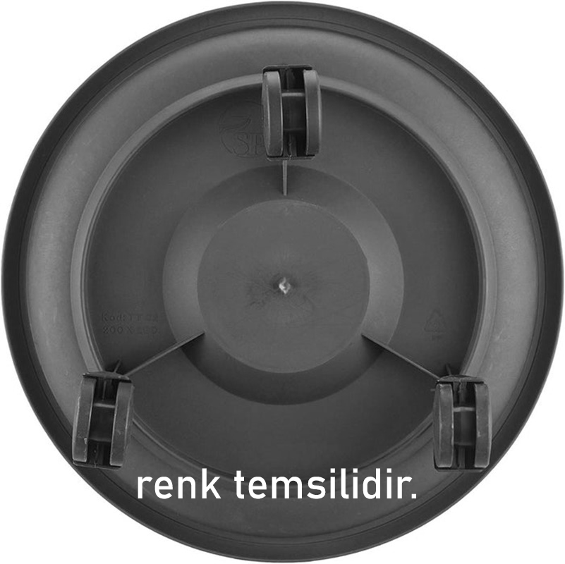 Tekerlekli Damacana ve Tüp Altlığı Beyaz 715719