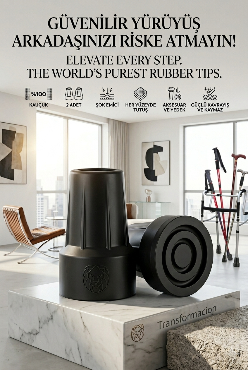 Baston Yürüteç Değnek Treking Ucu 2 Cm Çap 715988