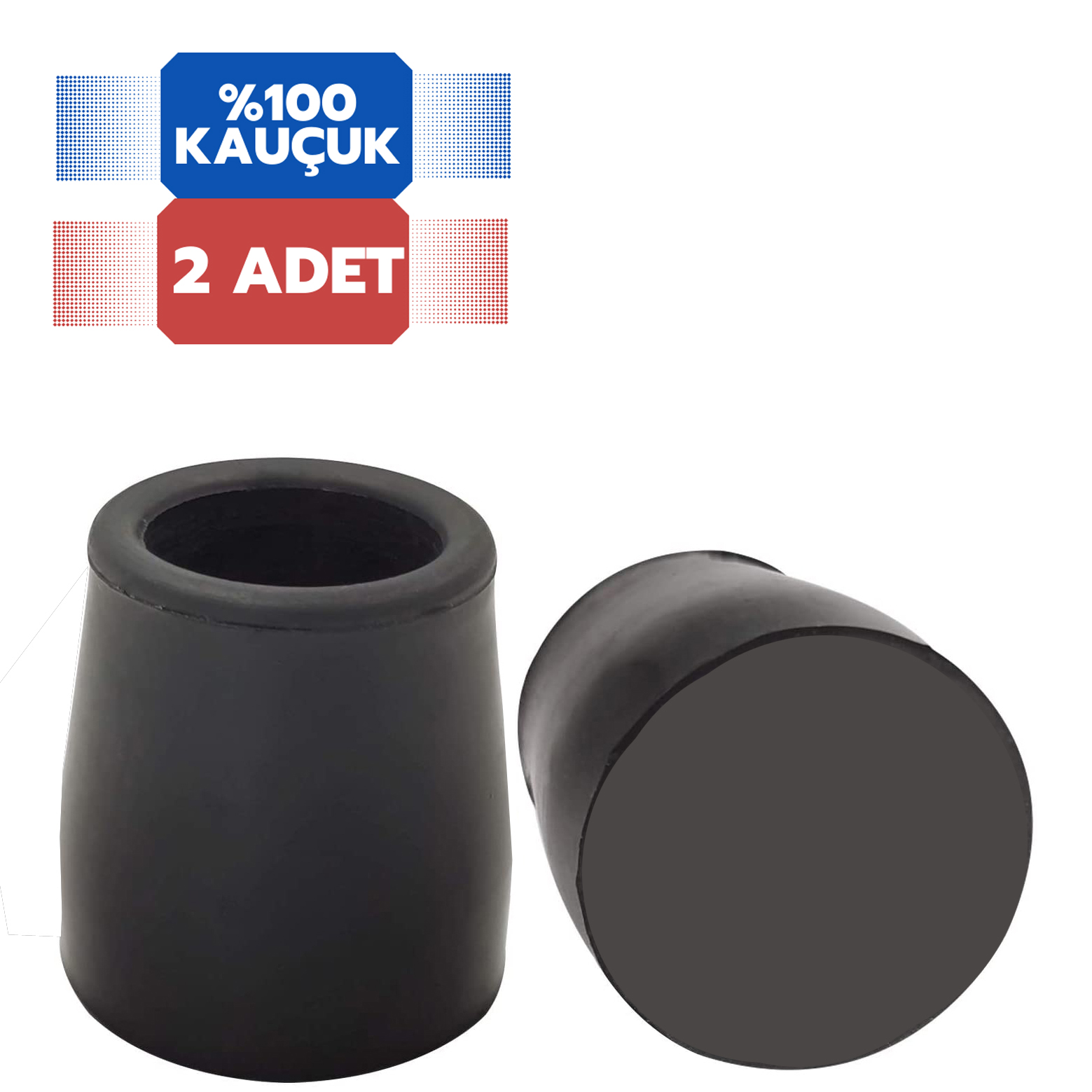 Baston Yürüteç Değnek Treking Ucu 1.75 Cm Çap 715990