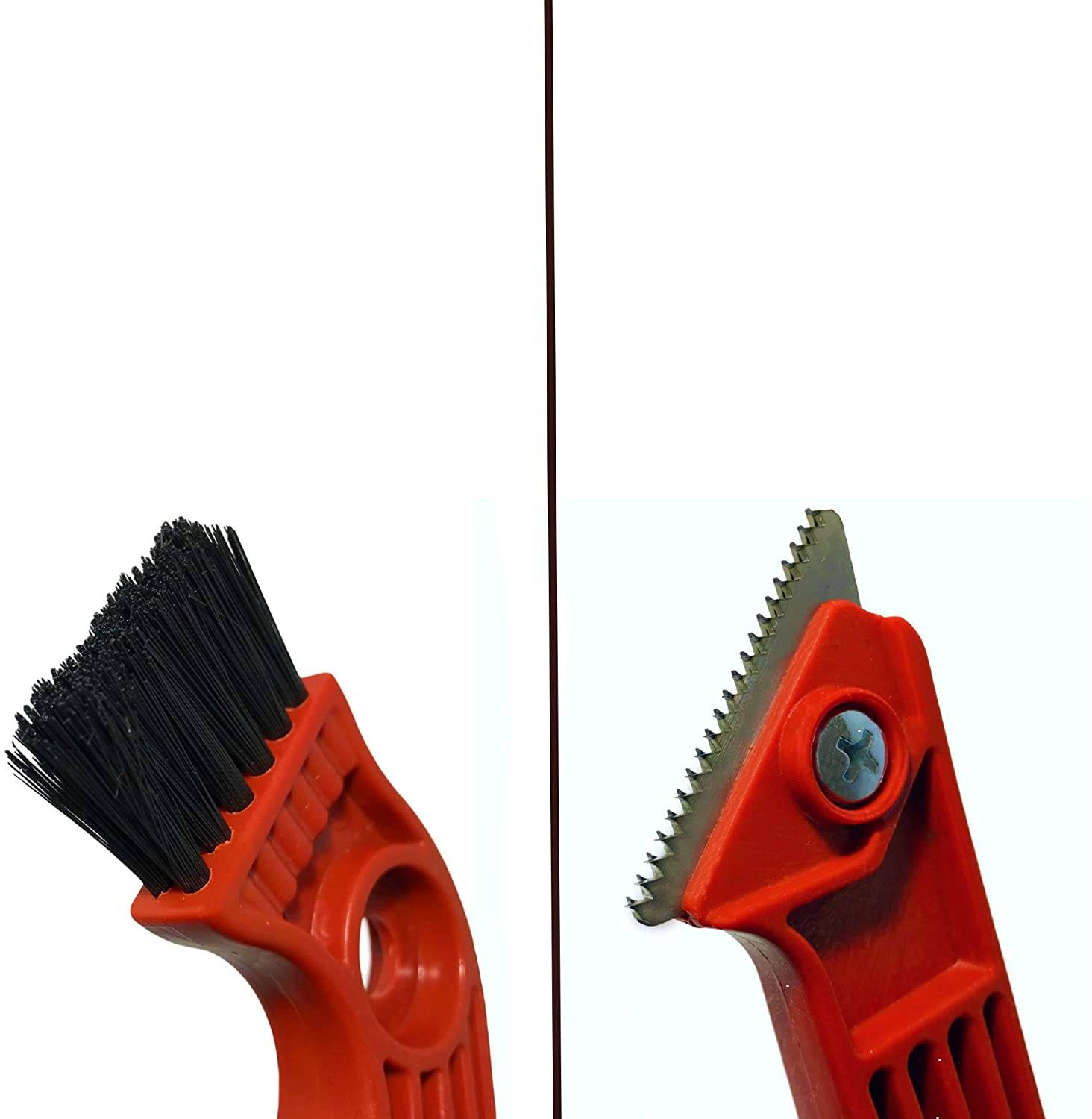 2 Boyutlu Çelik Uçlu Derz Kazıyıcı ve Fırça  - 22 cm Fayans Arası Temizlik ve Sökme Aparatı 716048