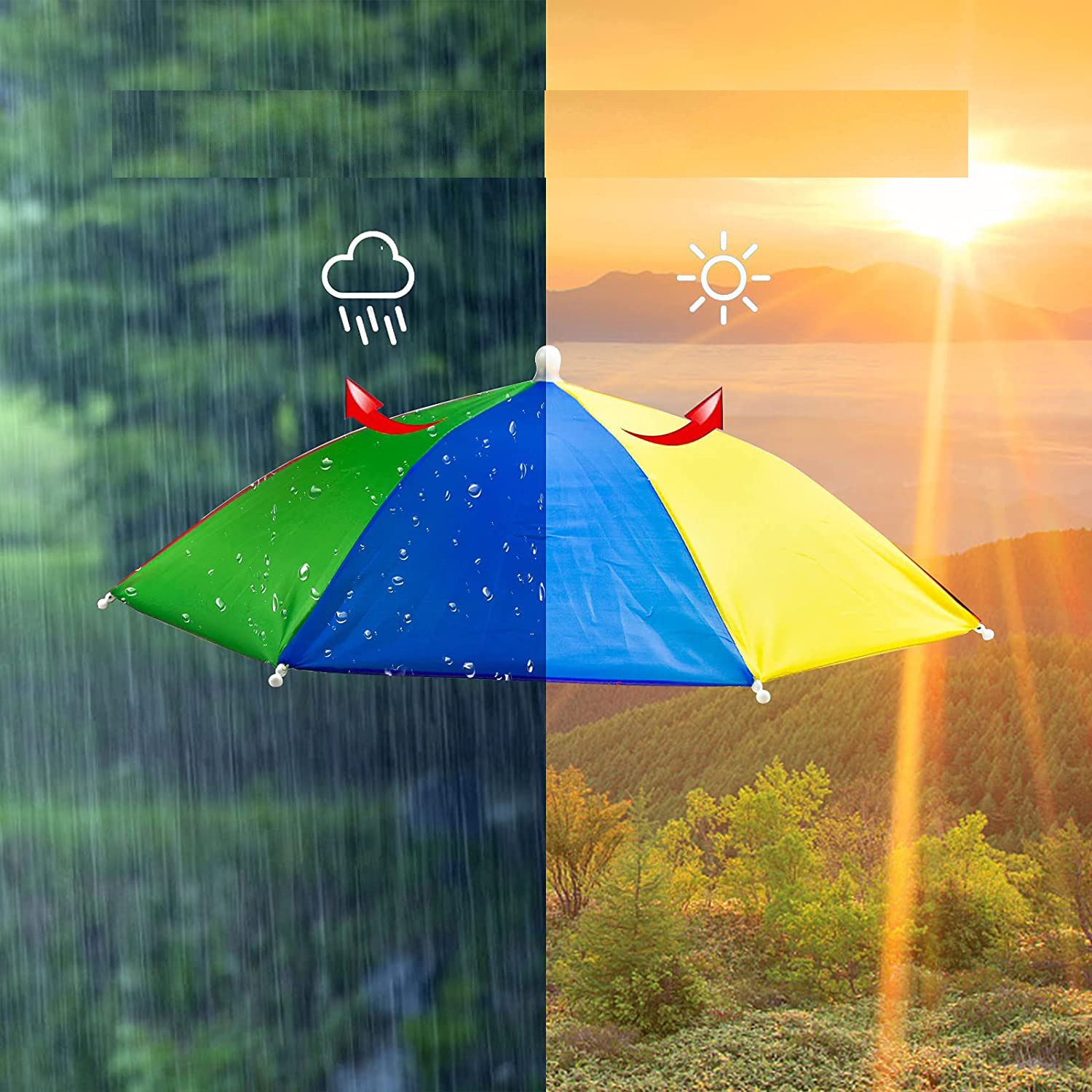 Relax Eller Serbest 4 Mevsim Kafa Şemsiyesi 716265