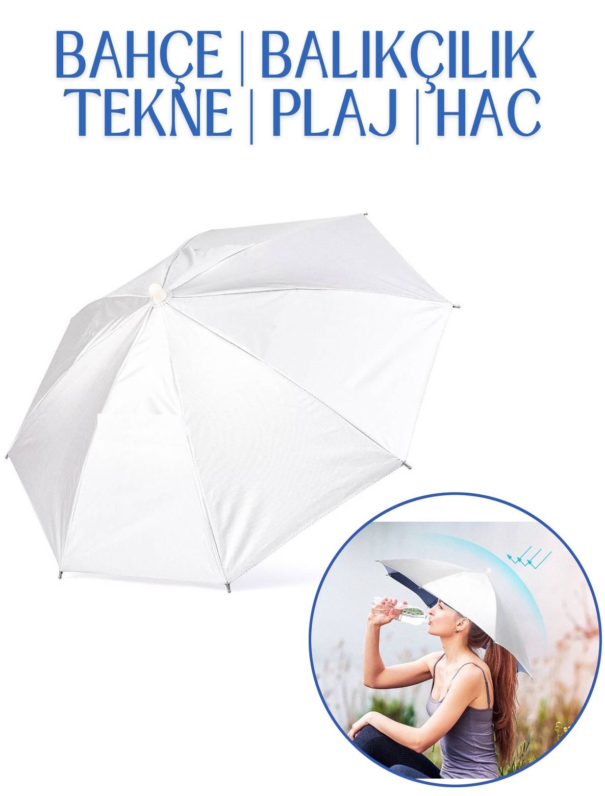 Relax Eller Serbest 4 Mevsim Kafa Şemsiyesi 716267