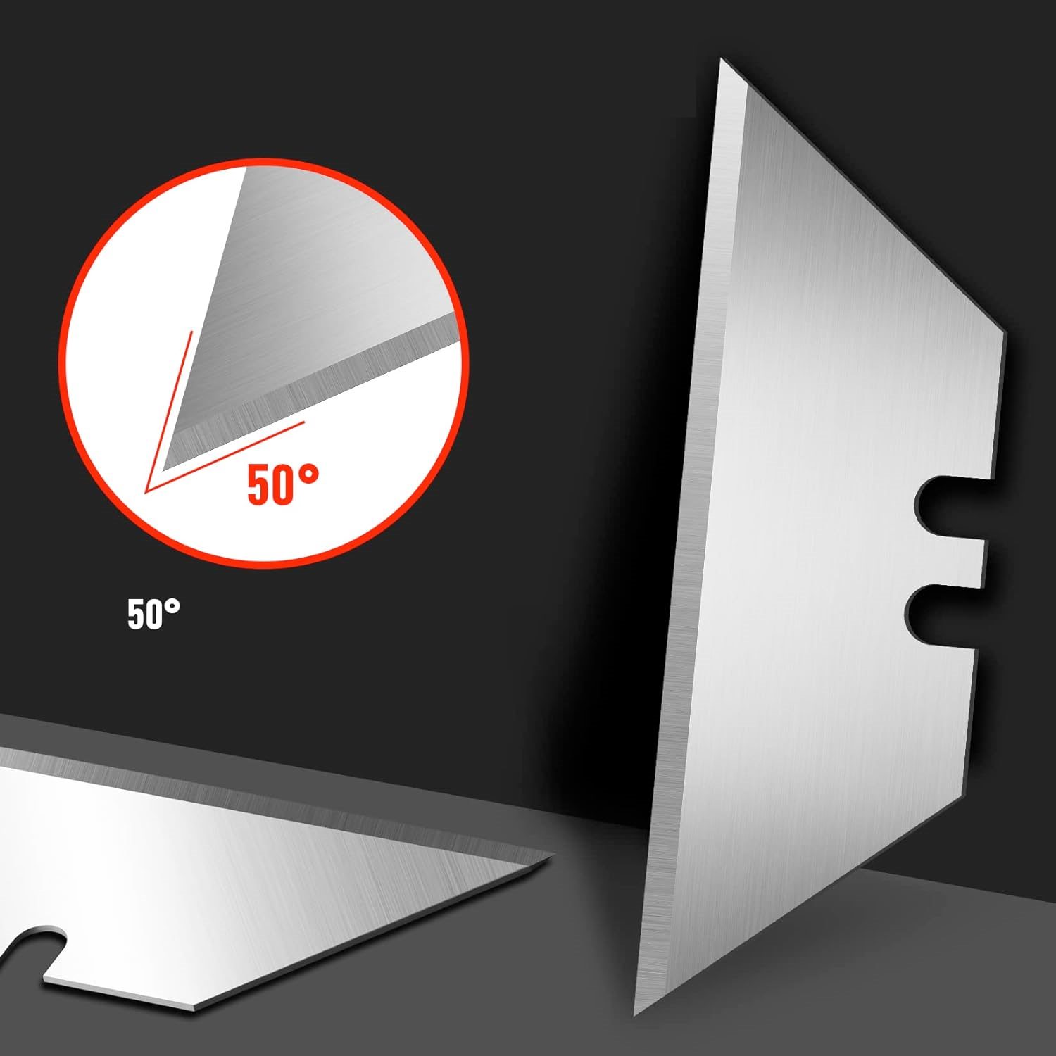 TransForMacion Halı Falçatası Katlanabilir Maket Bıçağı 10 lu Yedek 716299