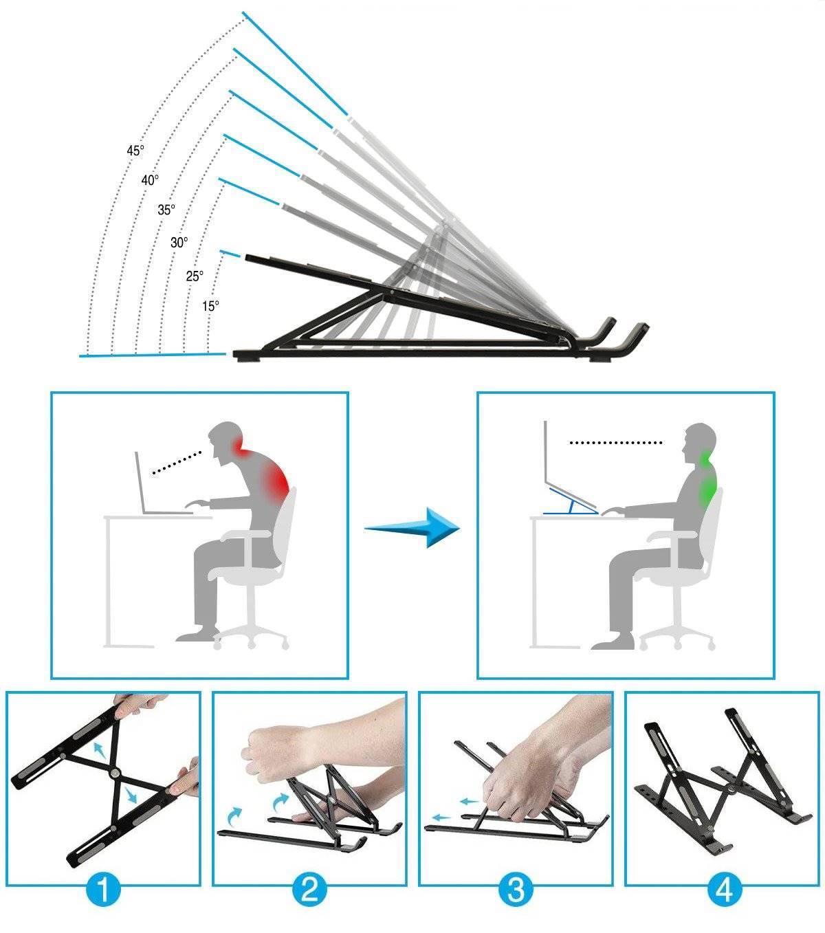 TransForMacion Notebook Standı Laptop Tablet Standı 716311
