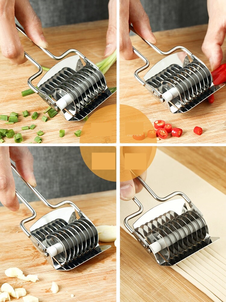 TransForMacion Fissaggi Erişte Hamur Kesici Spatula Sebze Doğrayıcı 716457