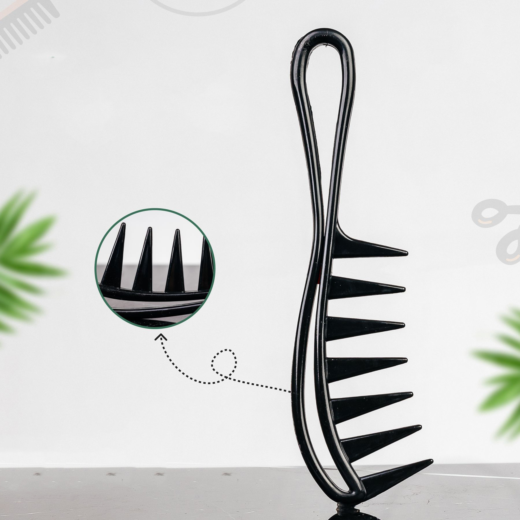 Erkek Stil Tarağı Karbon 716460