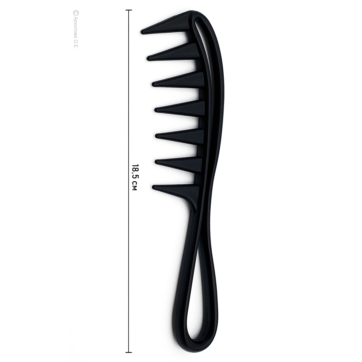 Erkek Stil Tarağı Karbon 716460
