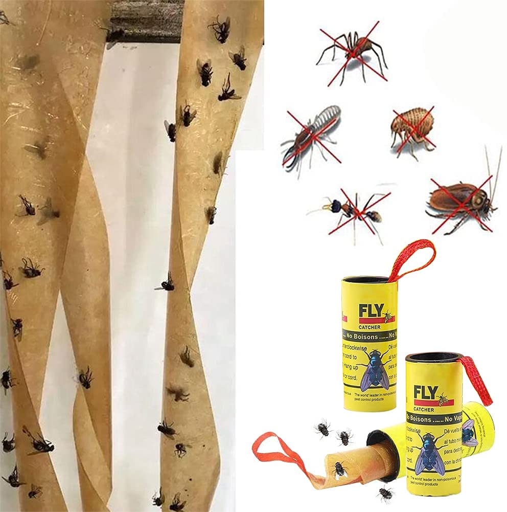 12 Adet Yapışkanlı Sinek Kapanı 74 cm 716516