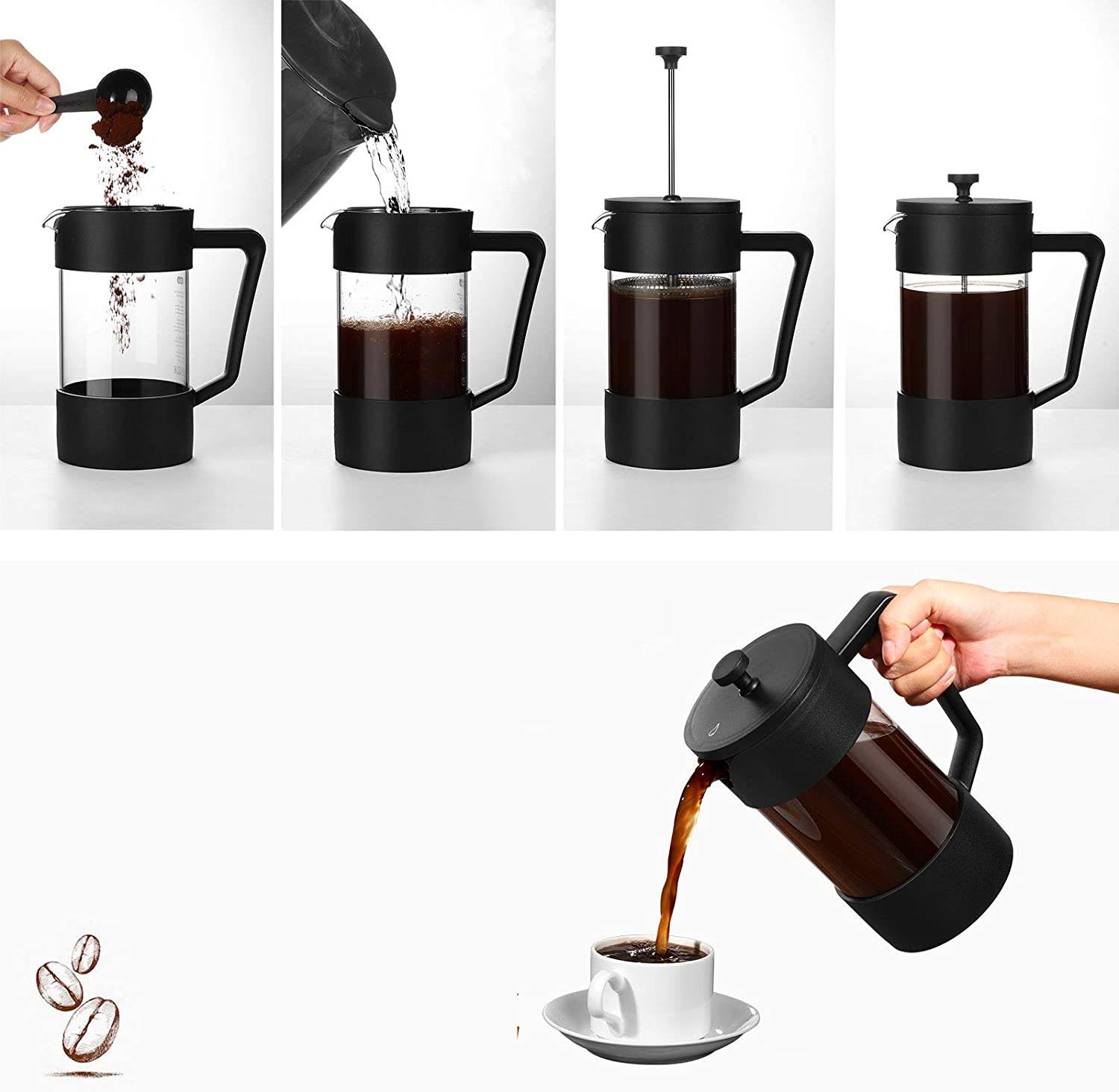 French Press 420 Ml Kahve Demleme Cihazı 716540