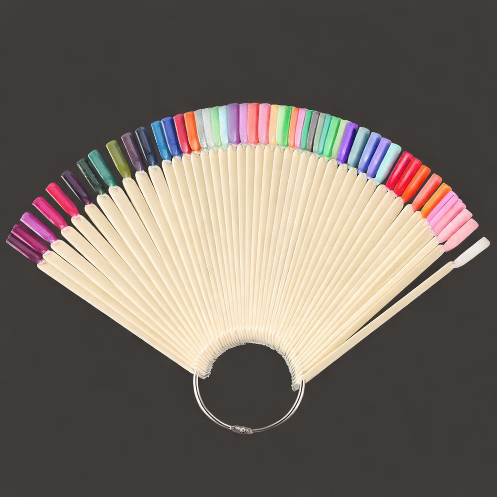 TransForMacion BEYAZ Protez Jel Tırnak Eğitim ve Sunum Kartelası 717000