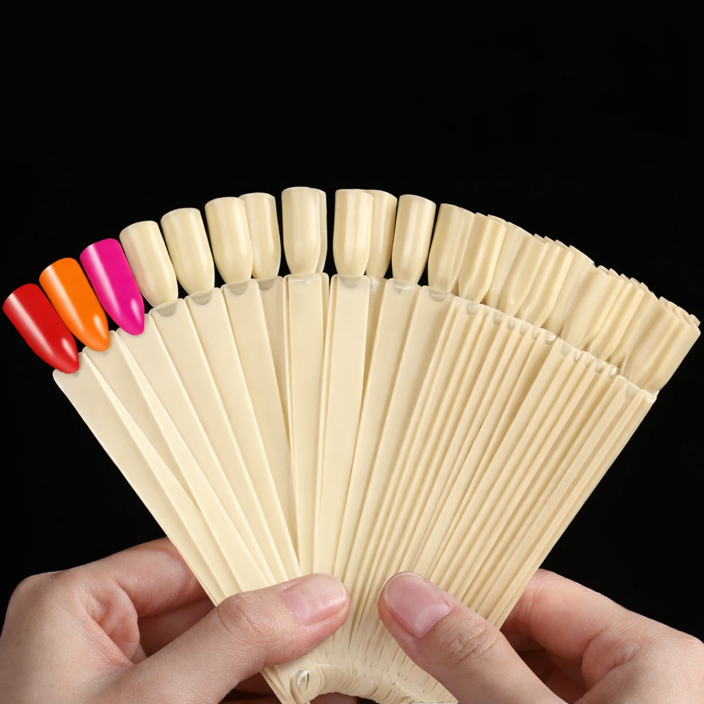 TransForMacion BEYAZ Protez Jel Tırnak Eğitim ve Sunum Kartelası 717000