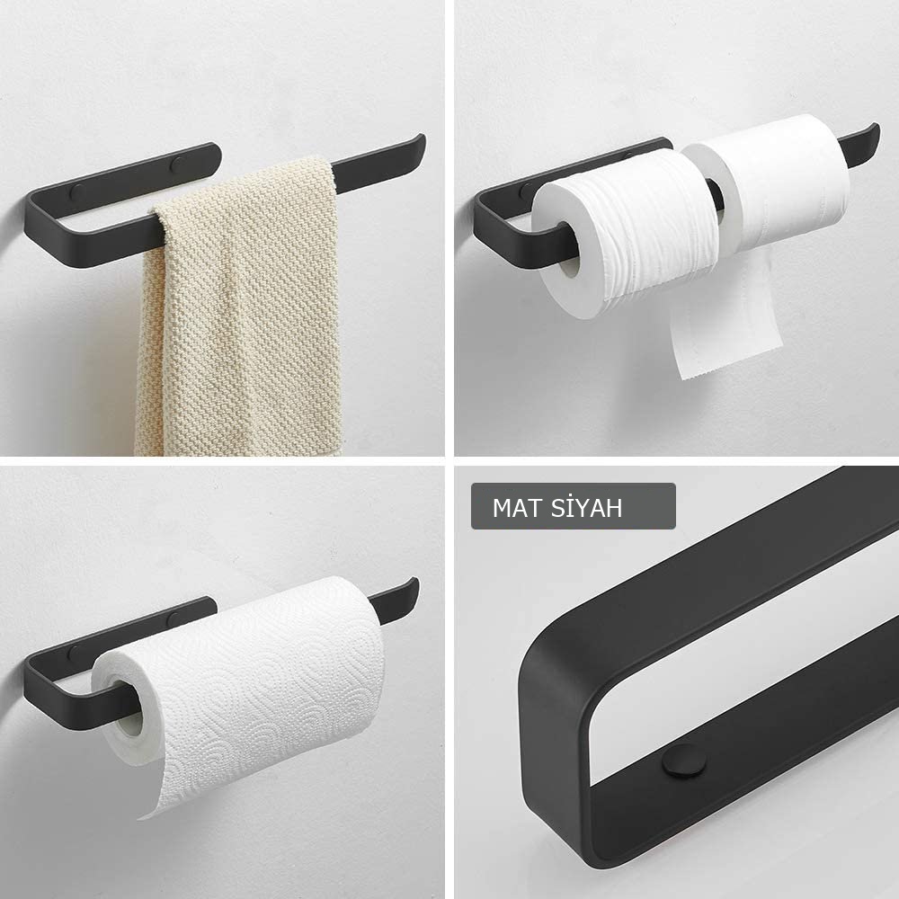 Vigna Black Havlu Folyo Asacağı 717077