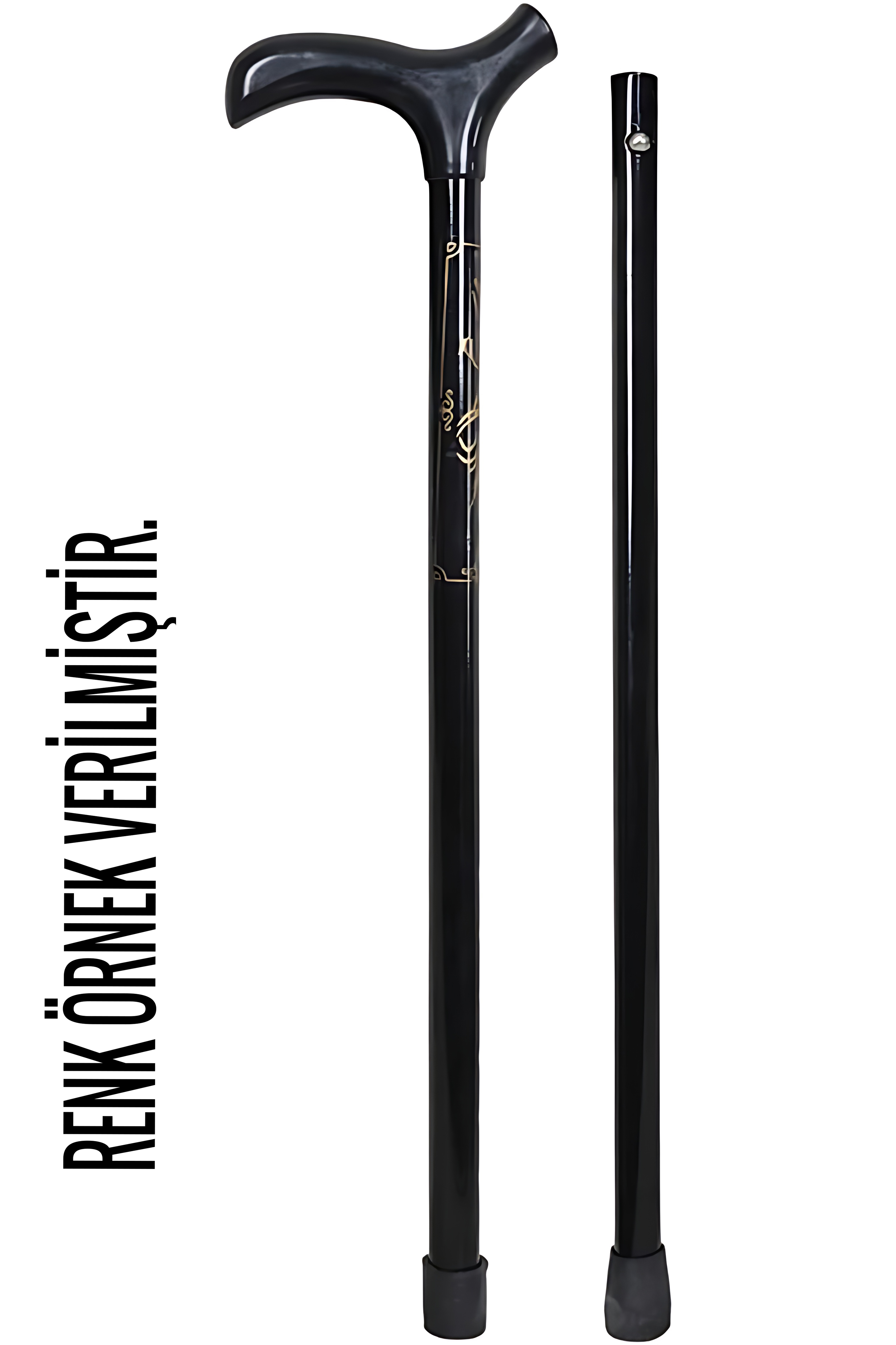 Yükseklik Ayarlanabilir BORDO Metal Baston - 7 Kademe Ayarlı Ergonomik Denge Desteği + 2 Yedek Uç 717094