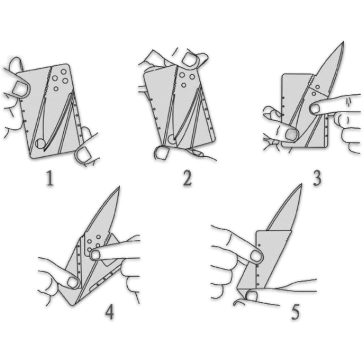 TransForMacion Cüzdan Boyutu Katlanır Bıçak 717255