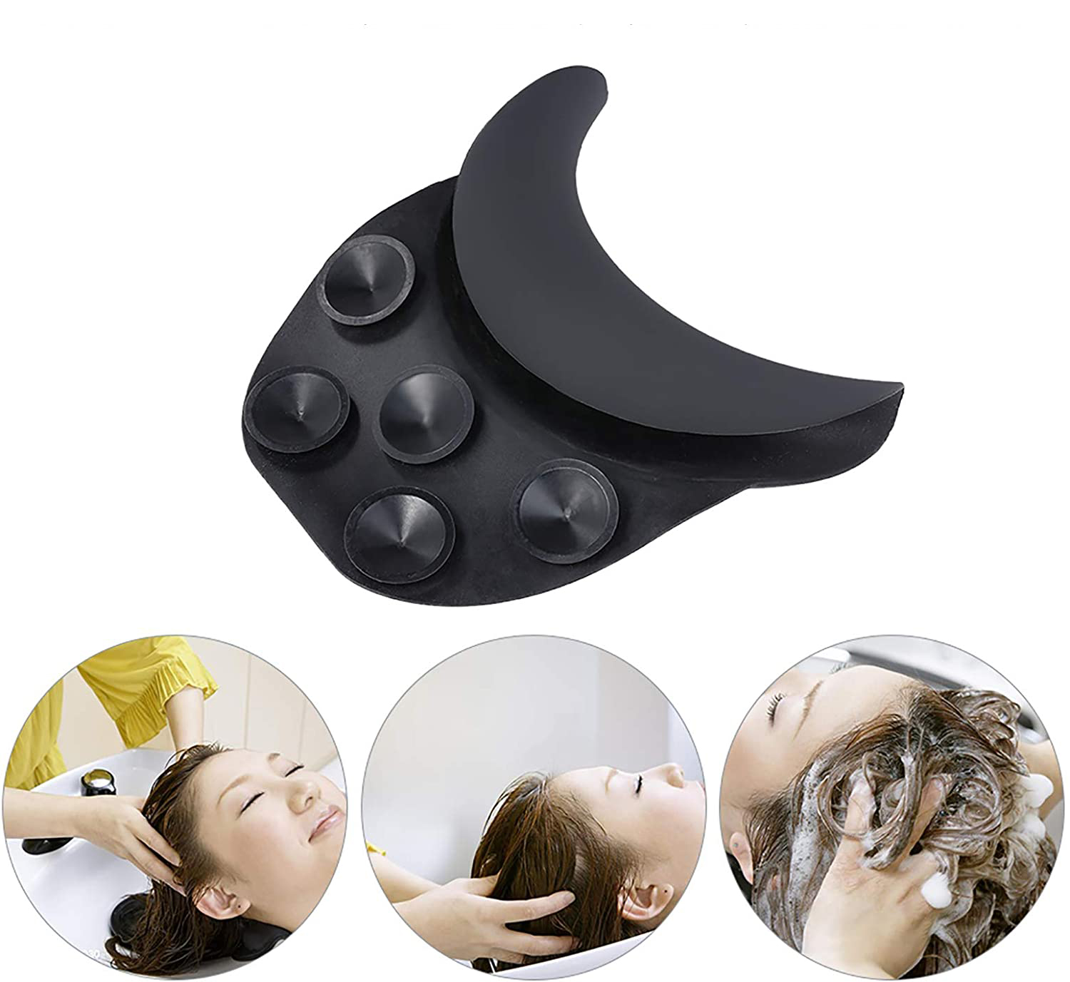 Kuaför Boyun Desteği Yastığı Profesyonel Salon Boyun Yastığı Silikon Jel 717477