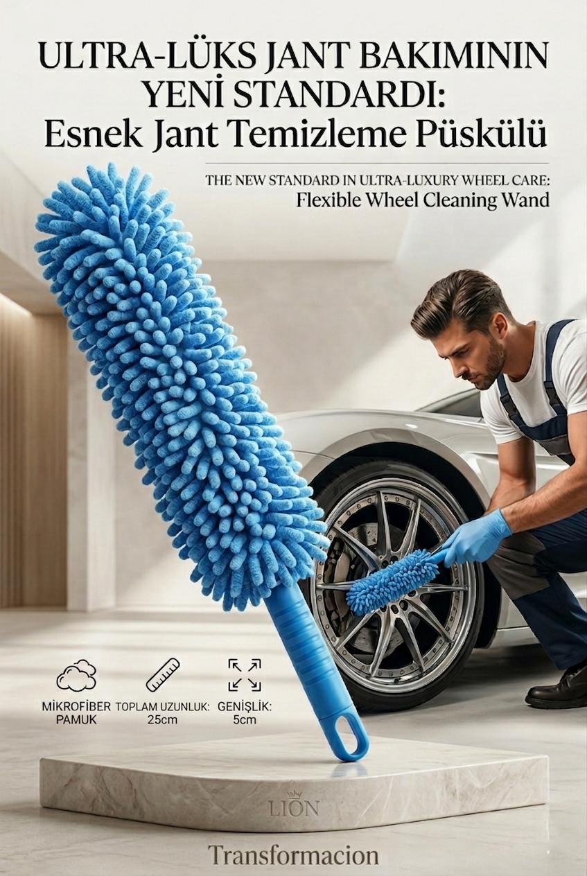 Troxler Esnek Jant Temizleme Püskülü 429029