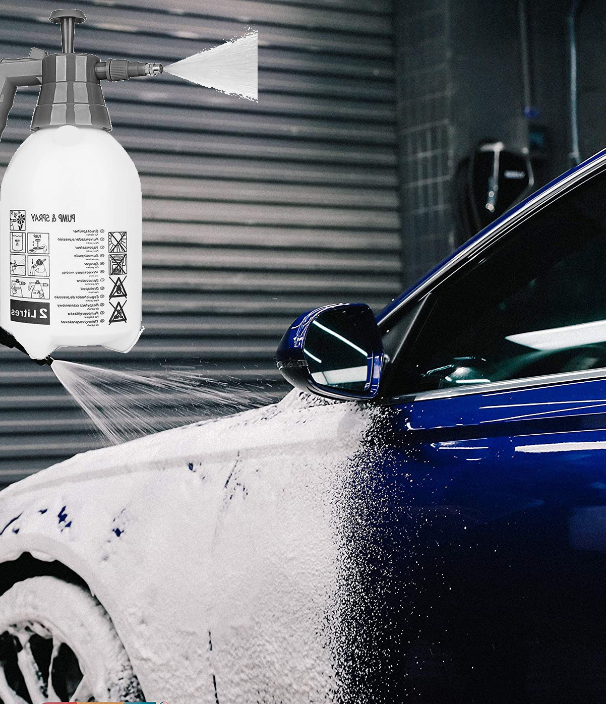 Basınçlı Köpük Püskürtme Sprey Şişe Oto Yıkama Pompası Köpük Püskürtme Şişesİ 429032