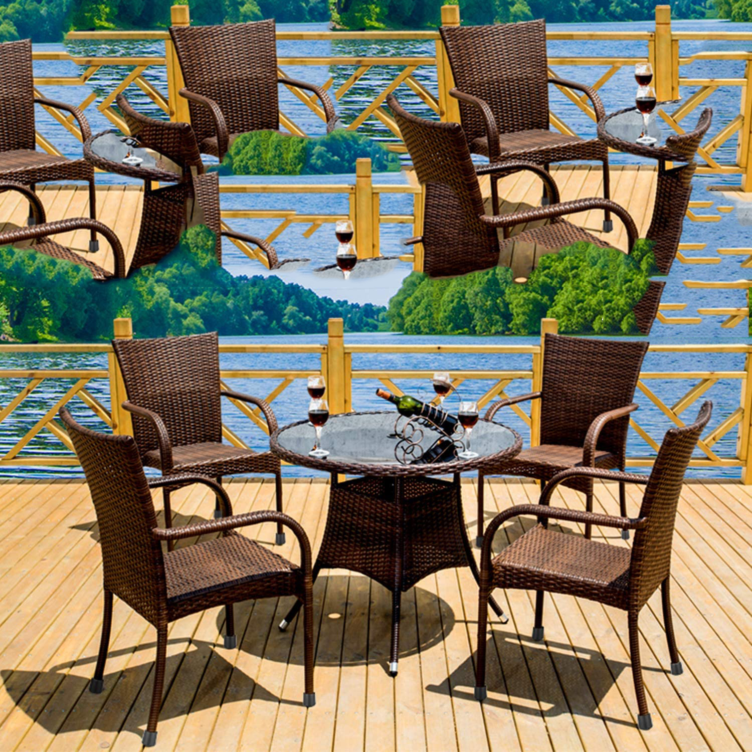 TransForMacion 24 lü Sandalye Bacak Zemin Koruyucu 2 cm Çap 717872