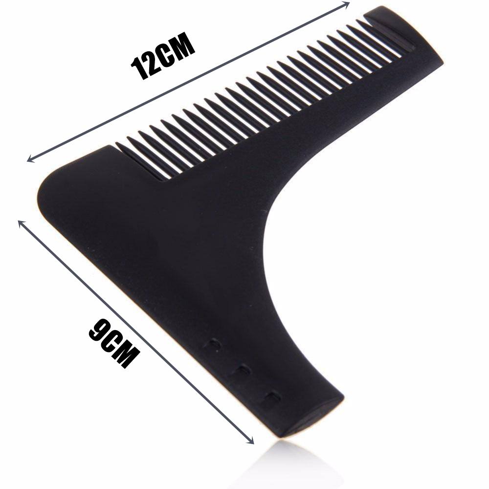 Sakal Şekillendirici Sakal Şekillendirme Aparatı Pratik Tıraş Şablonu ve Düzeltme Tarağı 717932