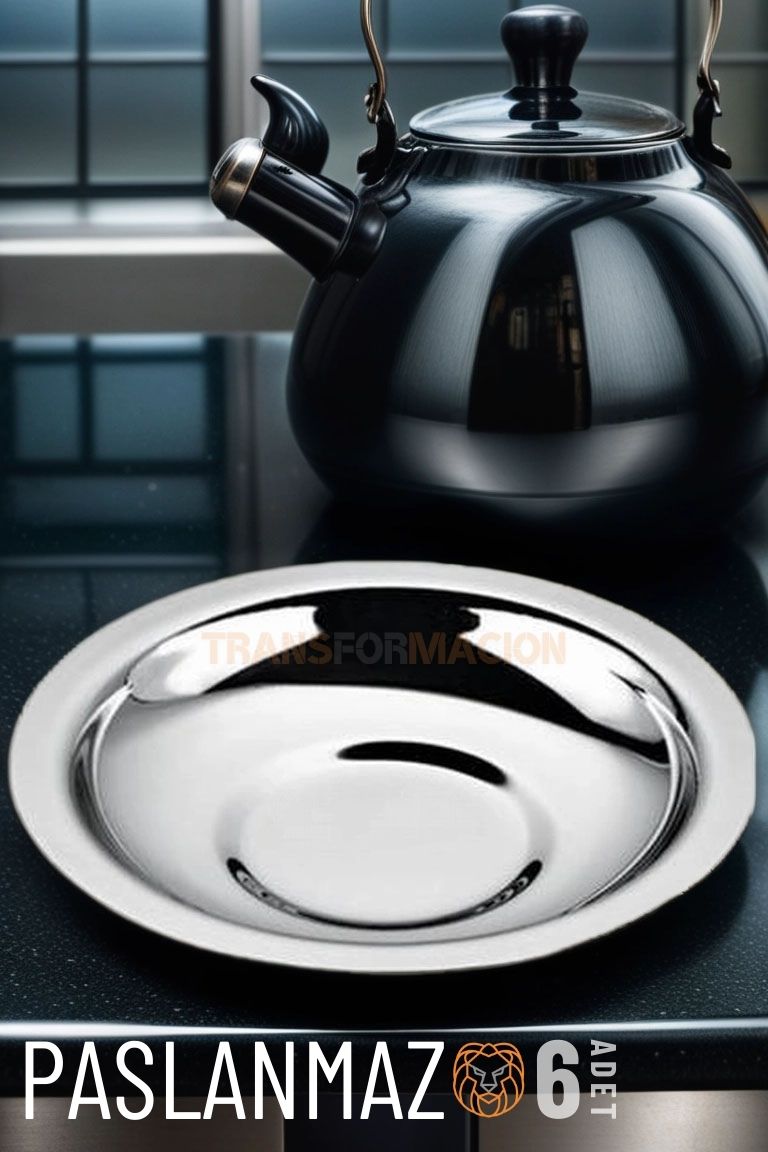 Veneta 6 Adet Metal Çay Tabağı Seti	 717972