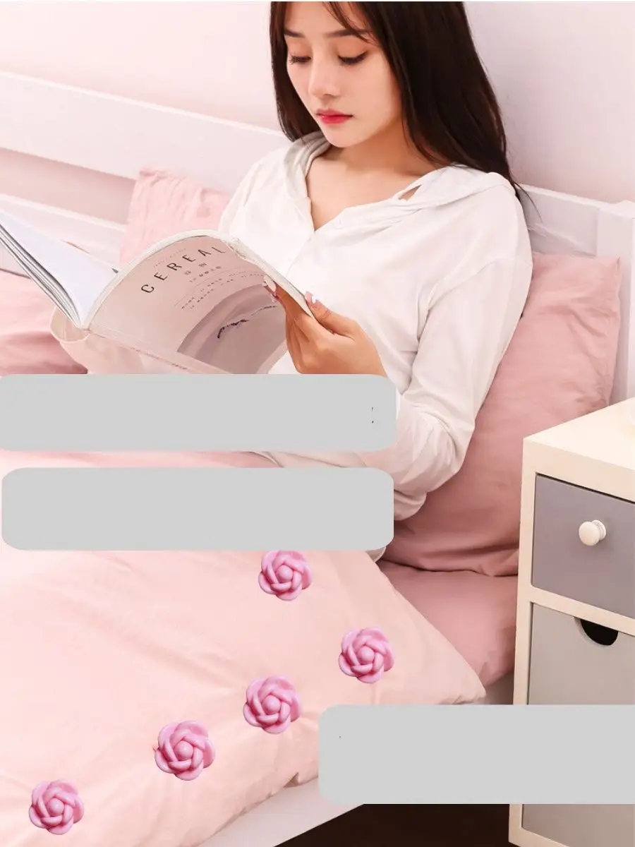 TransForMacion Yorgan Çarşaf Kılıf Sabitleyici 16 Adet Çiçek Model 718080