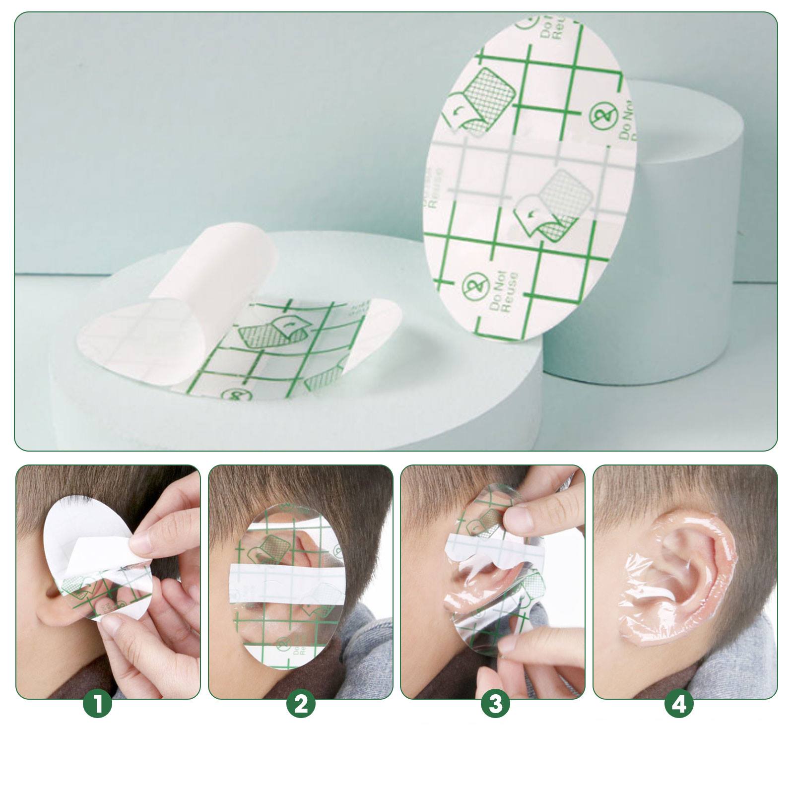 Çocuk Banyo Kulak Koruyucu Su Geçirmez 20 Adet 718095