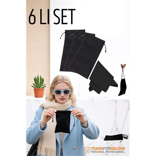 TransForMacion Kumaş Gözlük Kılıfı 3+3 Kılıf+Bezli SET 711680