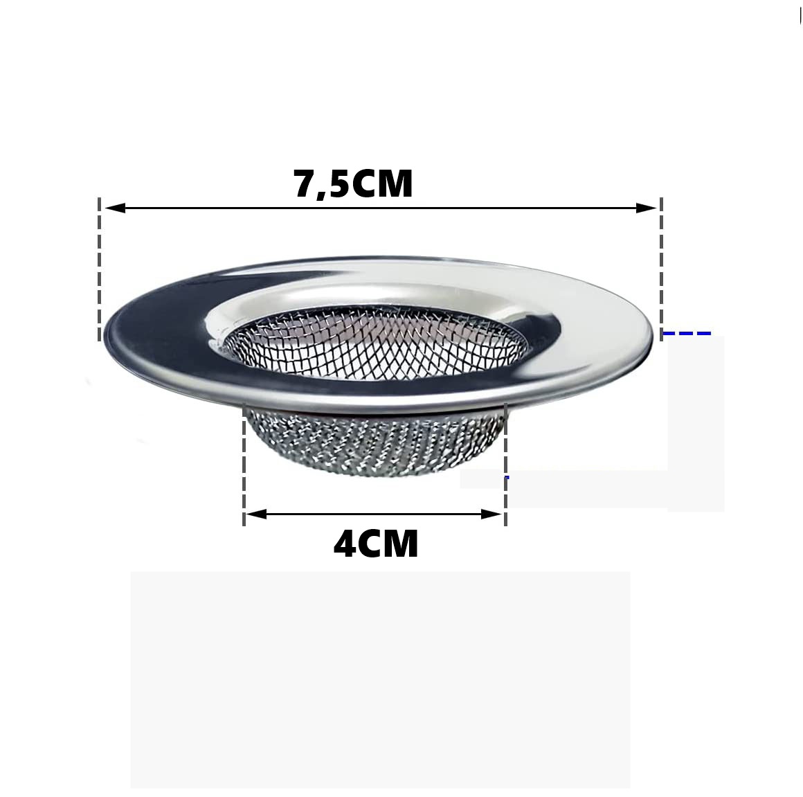 TransForMacion Profesyonel 7.5 cm Çap Lavabo Süzgeci 718173