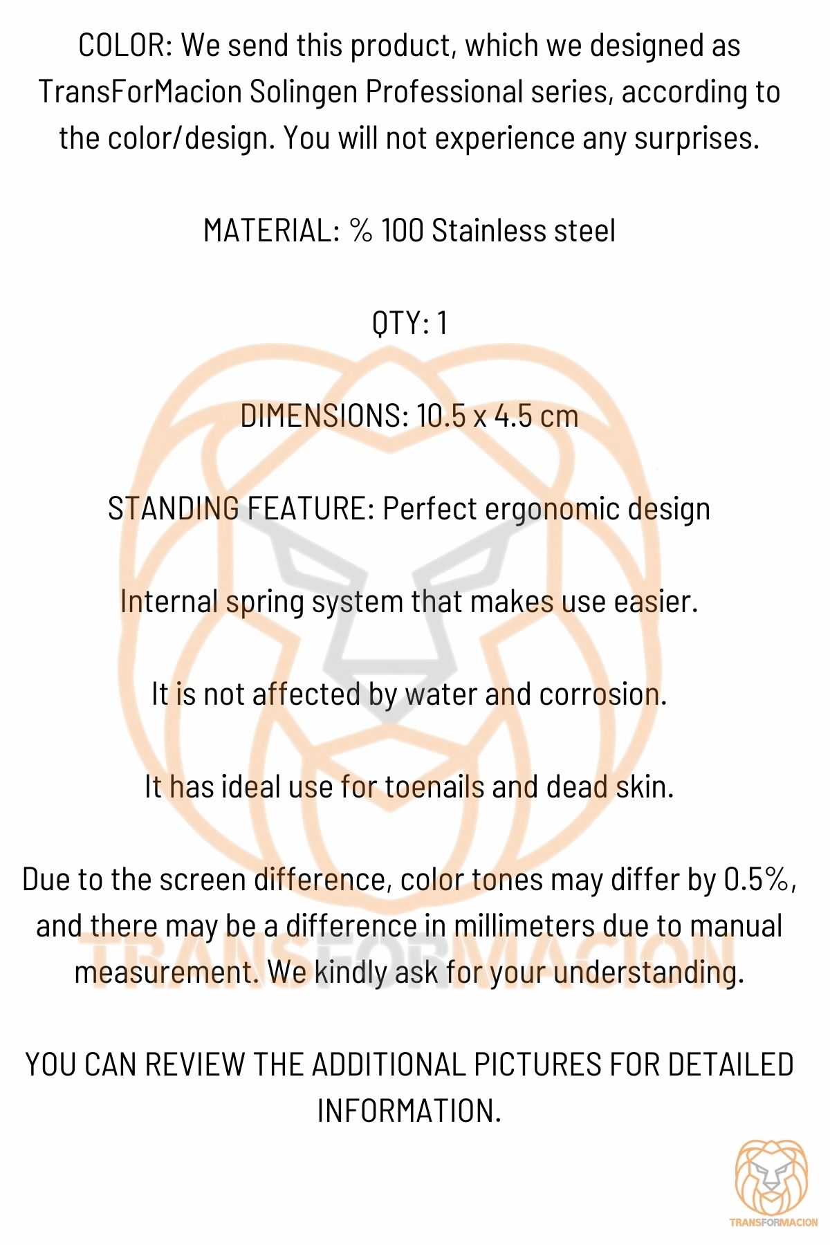 Manikür Pedikür Tırnak Makası Solingen Profesyonel 718176