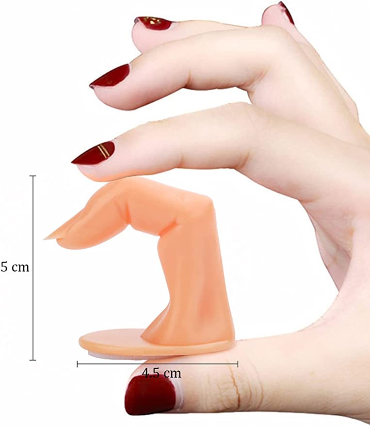 Protez Tırnak Manikür Eğitim ve Sunum Parmakları 10 adet 718235