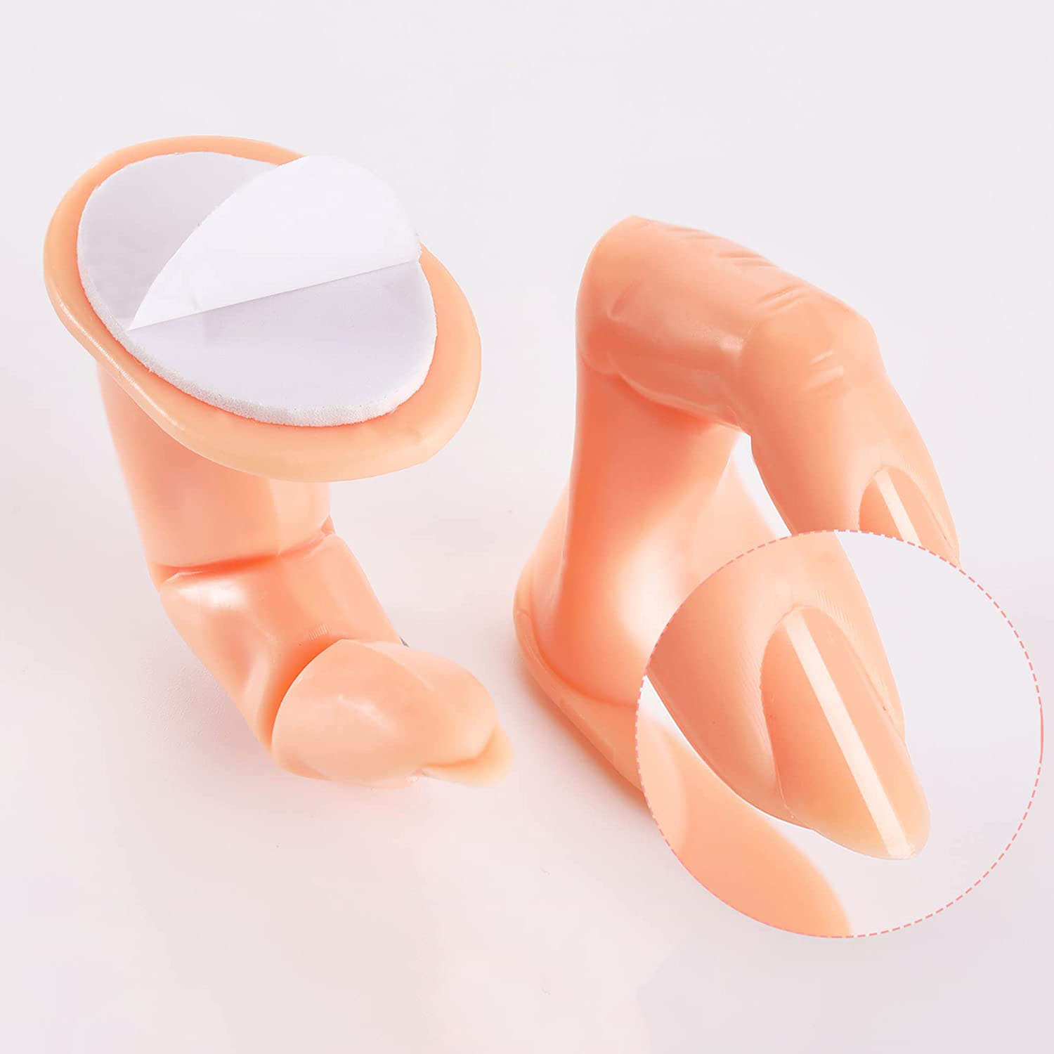 Protez Tırnak Manikür Eğitim ve Sunum Parmakları 10 adet 718235