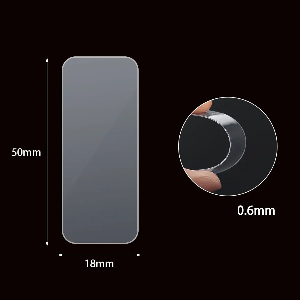 Pvc Nano Çift Taraflı Yapıştırıcı 60 ADET Sonsuz Alanda Kullanım 718256