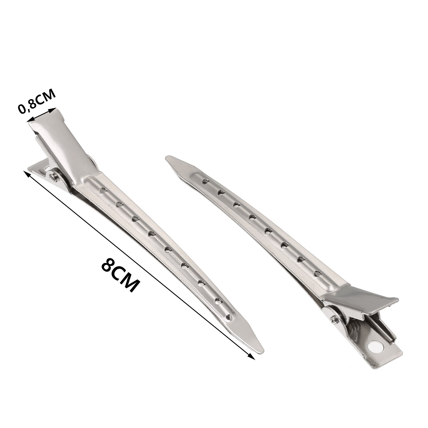 Saç Klipsi Metal Toka 12 Adet Absolute Design	 718288