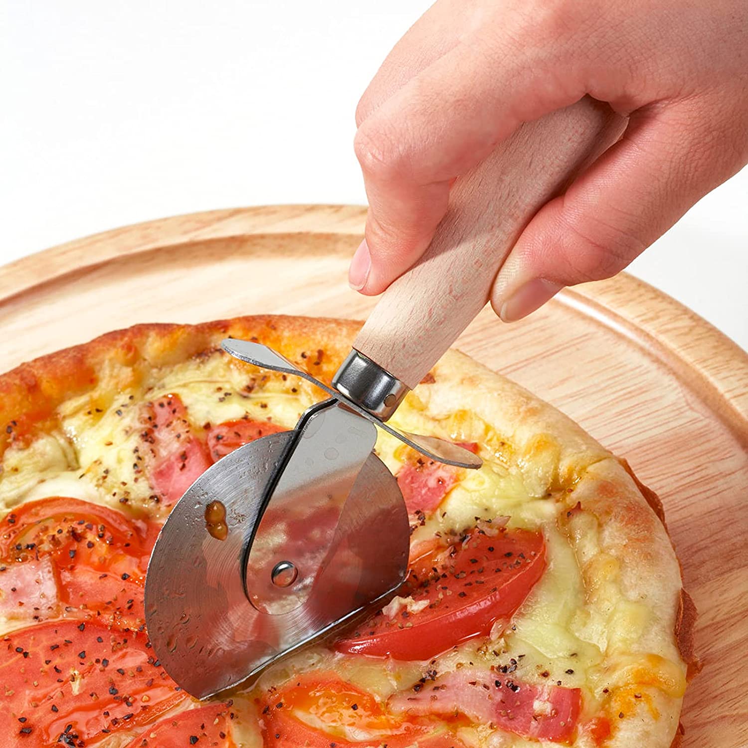 TransForMacion Hamur ve Pizza Kesici Çelik Imbottiti Design 718366