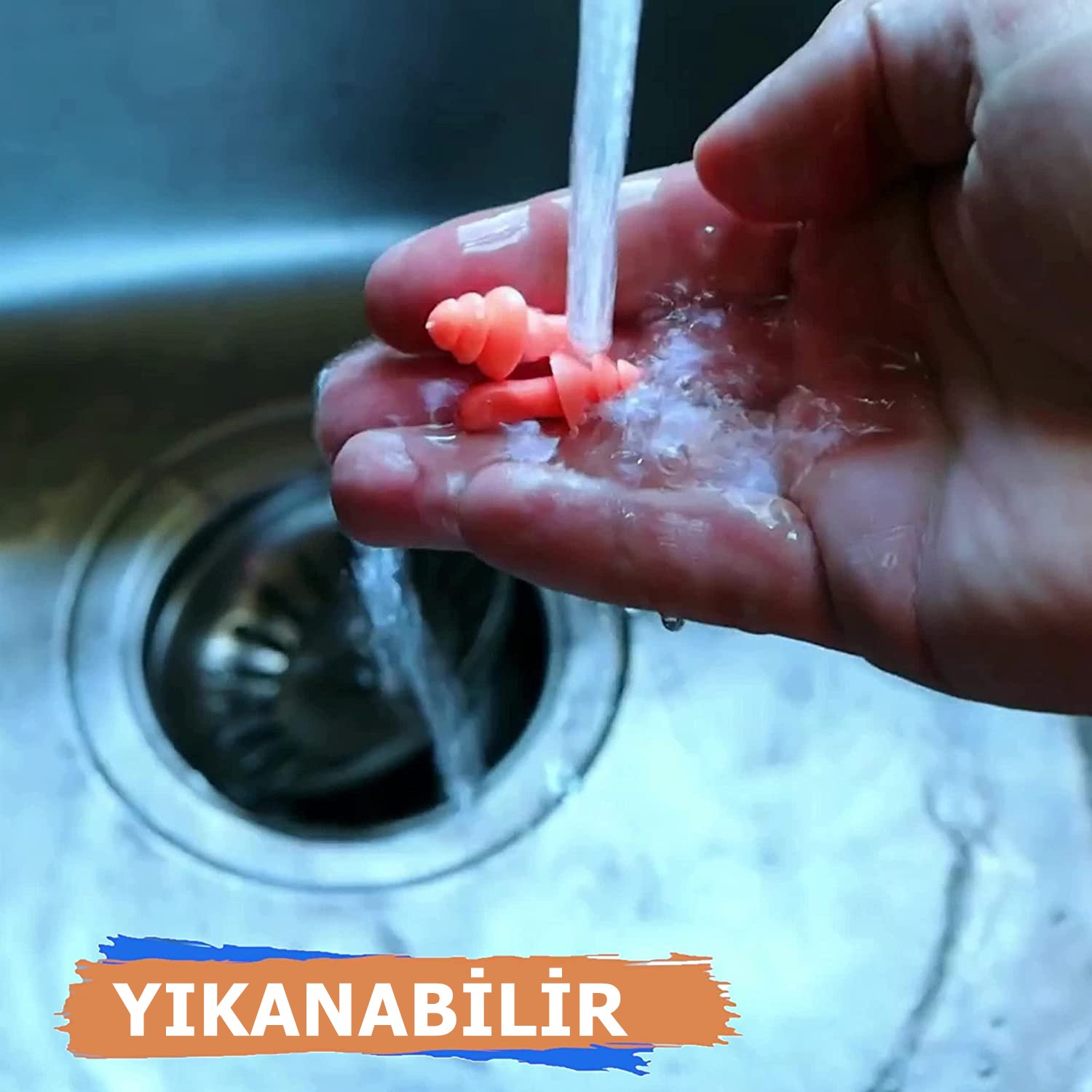 TransForMacion Silikon Kulak Tıkacı İpli 3 ADET Howard Design 718395 