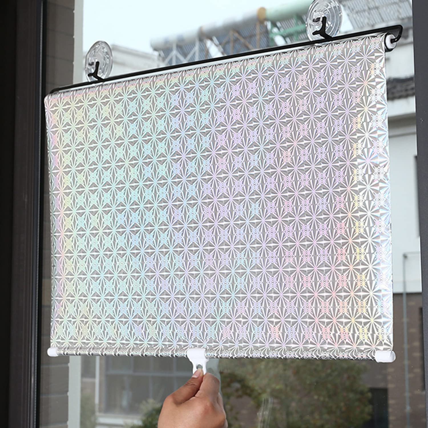 Stor Perde Reflektiv Manila Design 718413