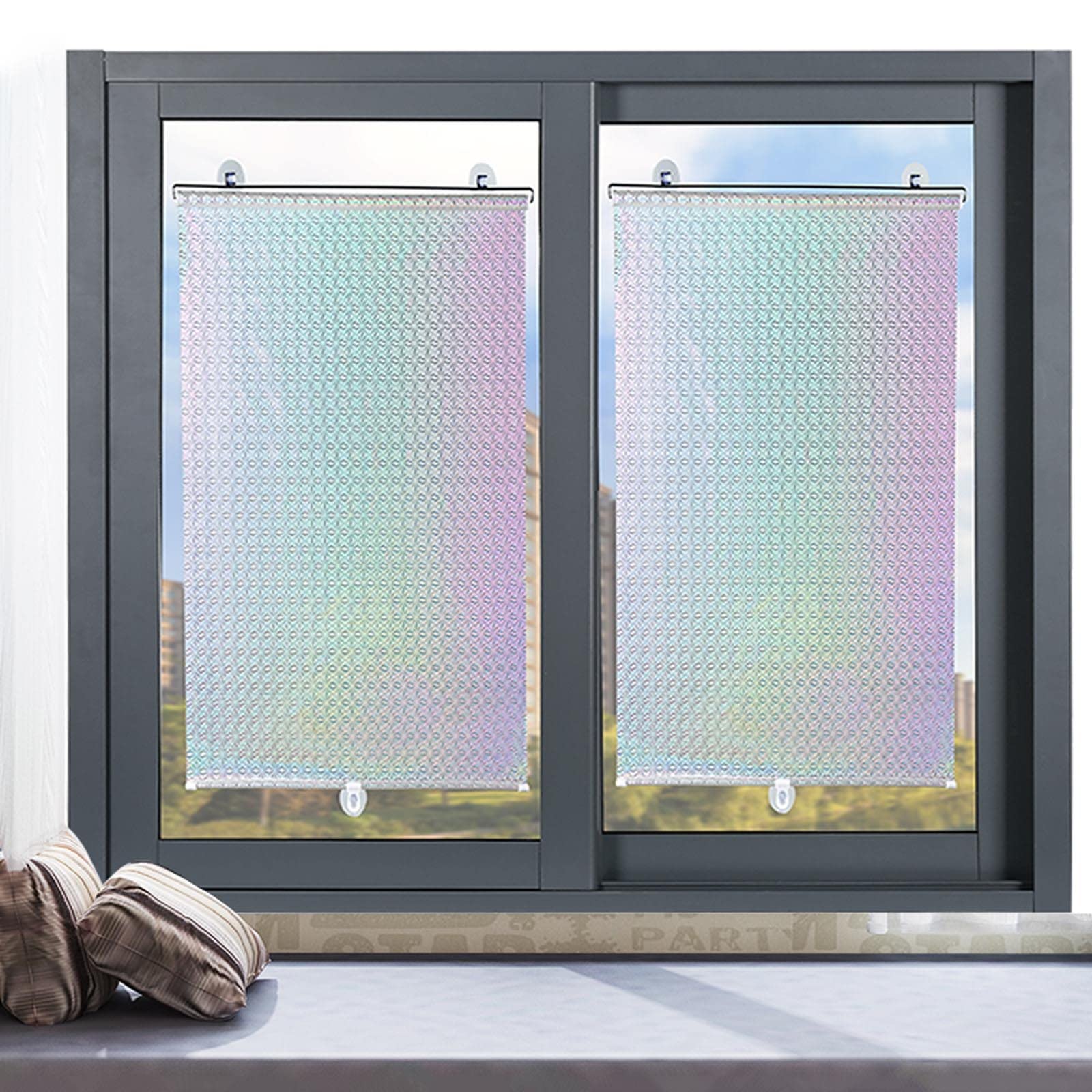 Stor Perde Reflektiv Manila Design 718413