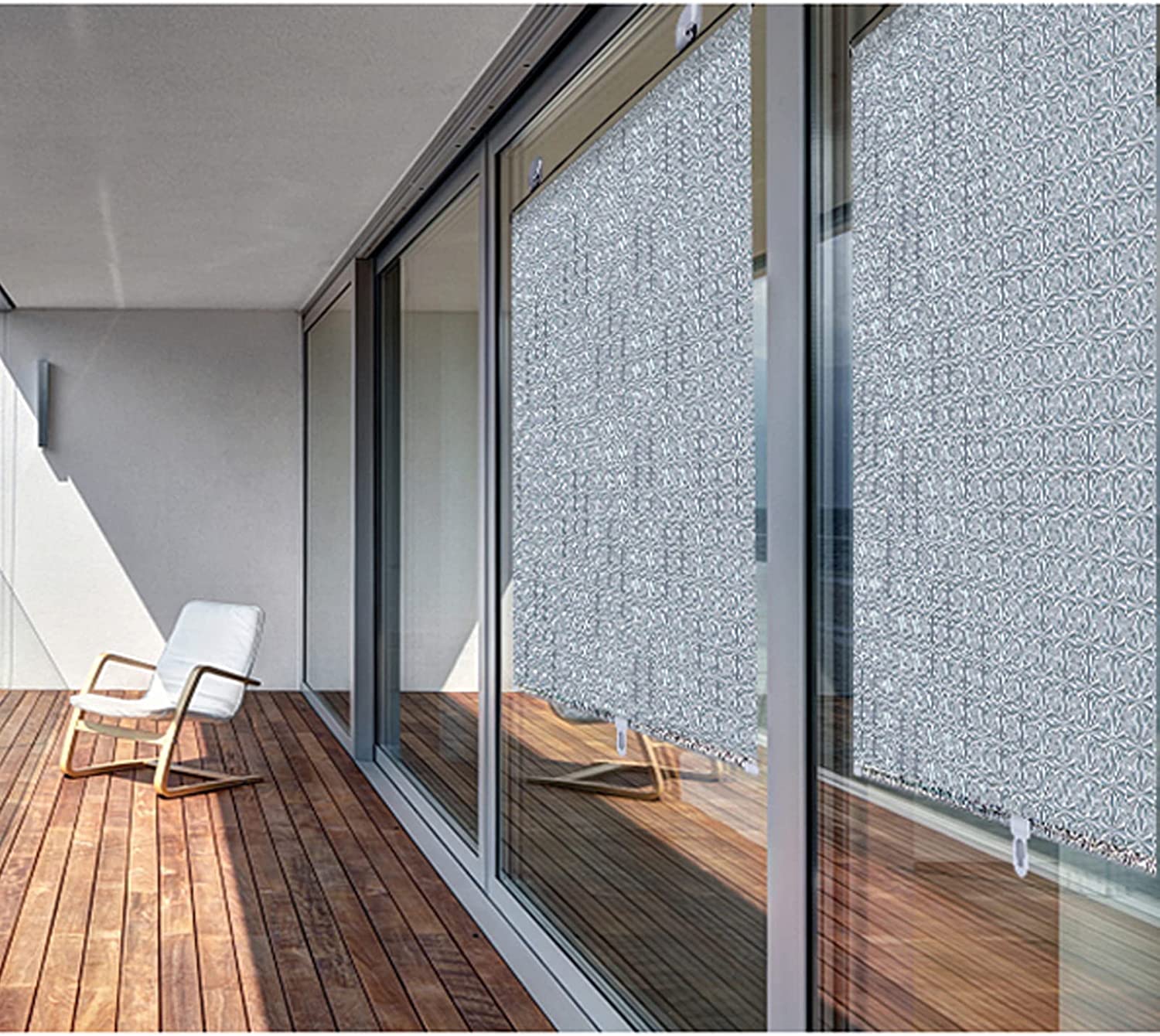 Stor Perde Reflektiv Manila Design 718413