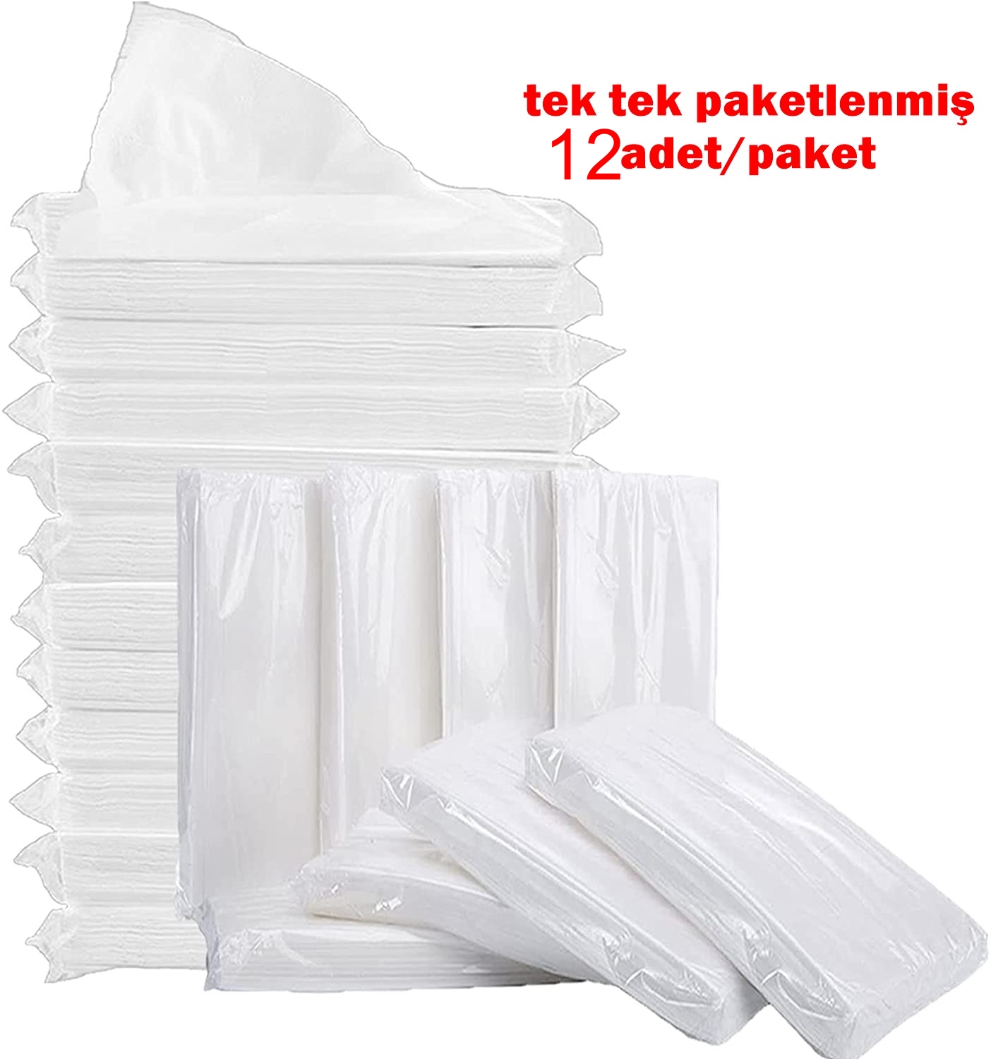 Tek Kullanımlık Kuru Havlu Çok Amaçlı 40X80 CM 12 Adet 718430